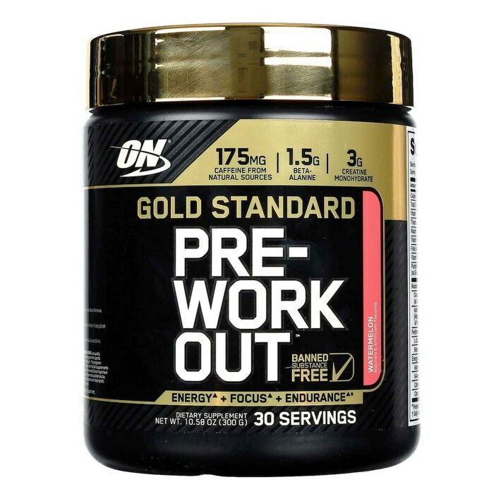 Предтренировочный комплекс Optimum Nutrition Pre - Workout gold standard 300 грамм