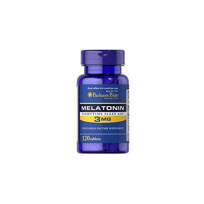 Добавка для здорового сна Puritans Pride Melatonin 3 mg 240 таб