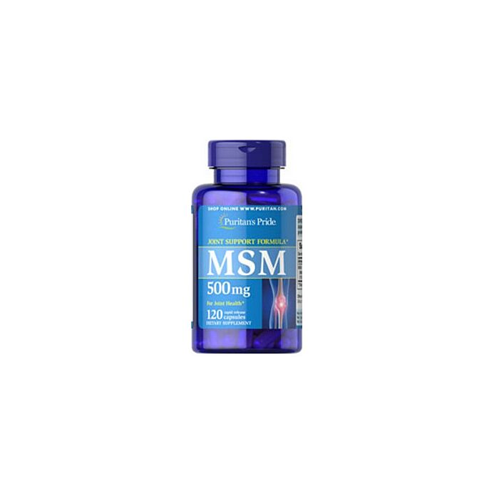 Комплекс для суставов и связок Puritans Pride MSM 500 mg 120 капсул