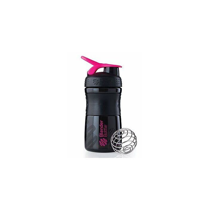 Шейкер Blender Bottle Blender Bottle Sport Mixer Black-pink 600 мл