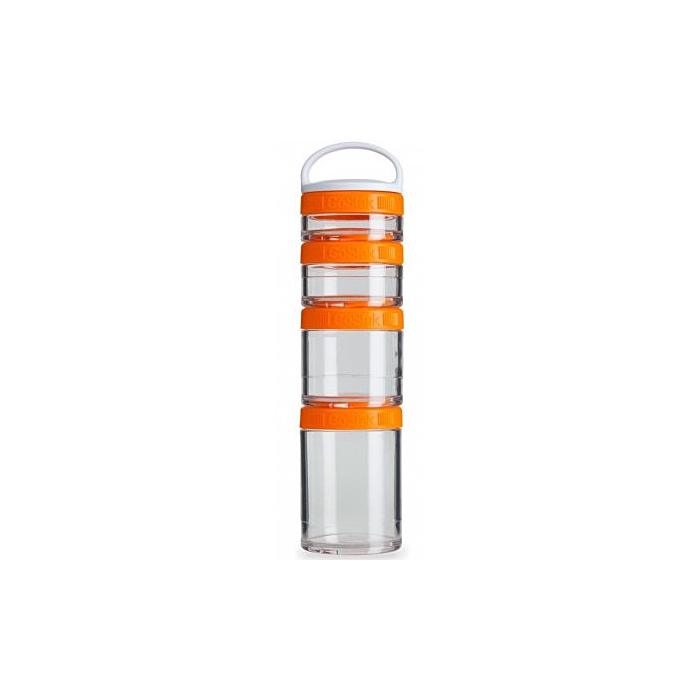 Таблетница Blender Bottle Blender Bottle GoStak Starter 4 Pak Orange