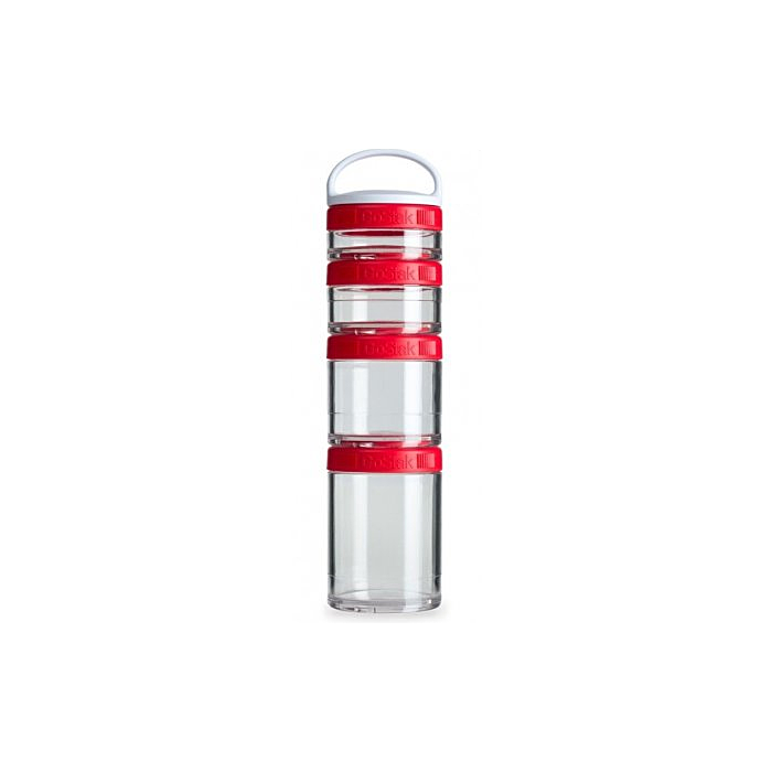Таблетница Blender Bottle Blender Bottle GoStak Starter 4 Pak Red