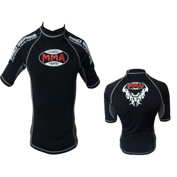Одежда для мужчин Power System MMA-002 RashGuard Dragon Grey