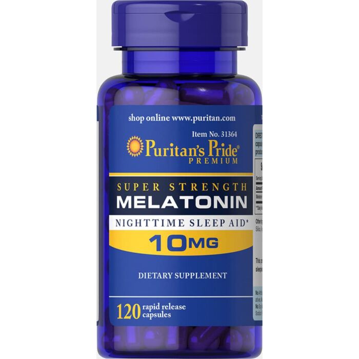 Мелатонин Puritans Pride Melatonin 10 mg 120 caps