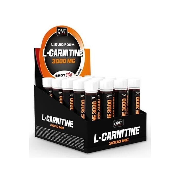 Л-Карнитин QNT L-Carnitine 3000 мг Ampoules - 20x25 мл