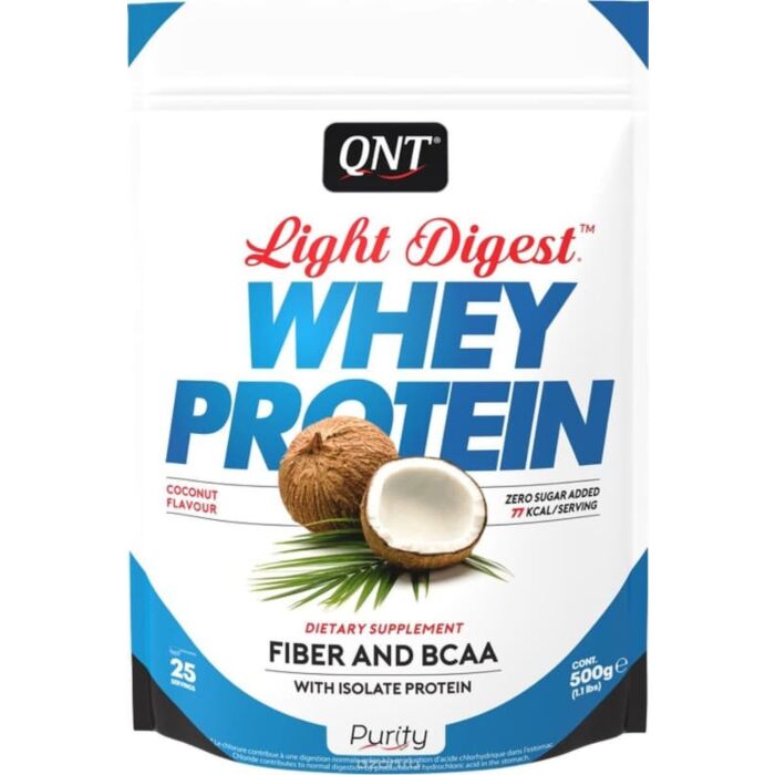 Сироватковий протеїн QNT Light Digest Whey Protein 500 г