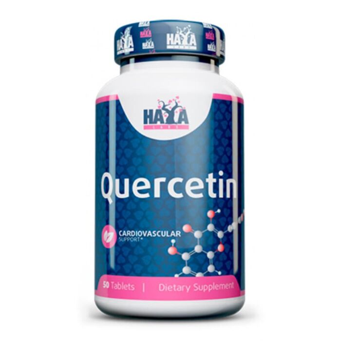 Антиоксиданты Haya Labs Quercetin 500 mg 50 tablets