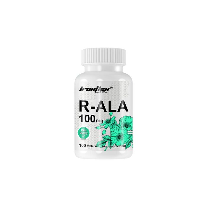 Антиоксиданты IronFlex R-ALA 100 tabs (EXP 29/09/2022)