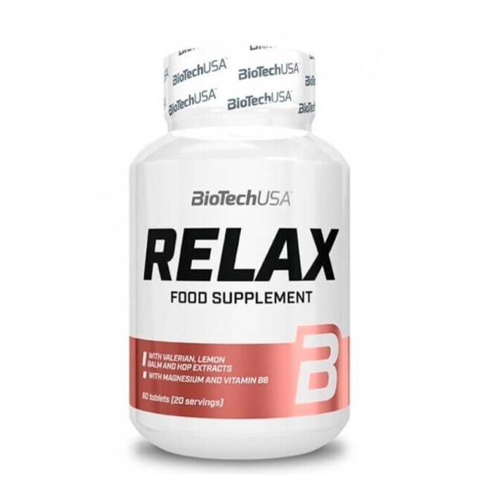 Для поддержки нервной системы BioTech USA Relax 60 tablets