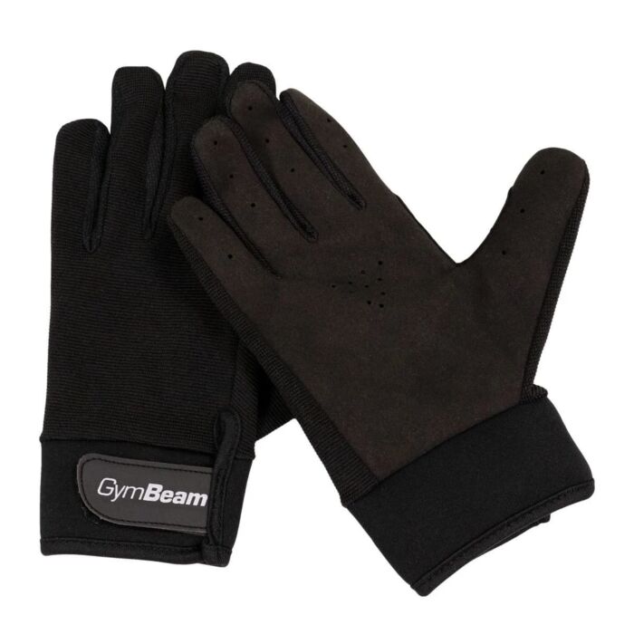 Рукавички GymBeam Рукавички для фітнесу Full Finger Black