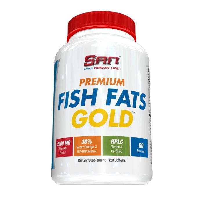 Омега жири SAN Fish Fats Gold - 60 softgels