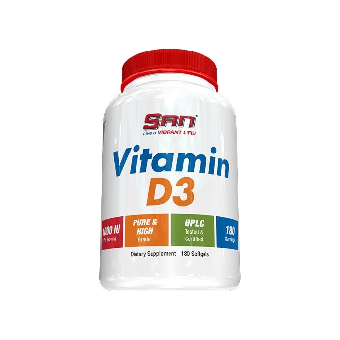 Вітамин D SAN Vitamin D3 1000IU (180 капс.)