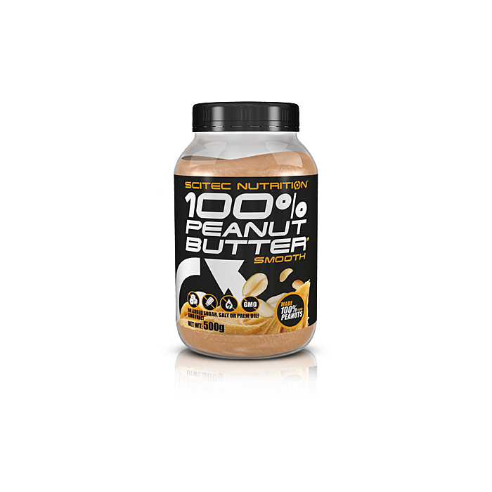 Арахисовое масло Scitec Nutrition Арахисовая паста 100% Peanut butter - smooth 500 г