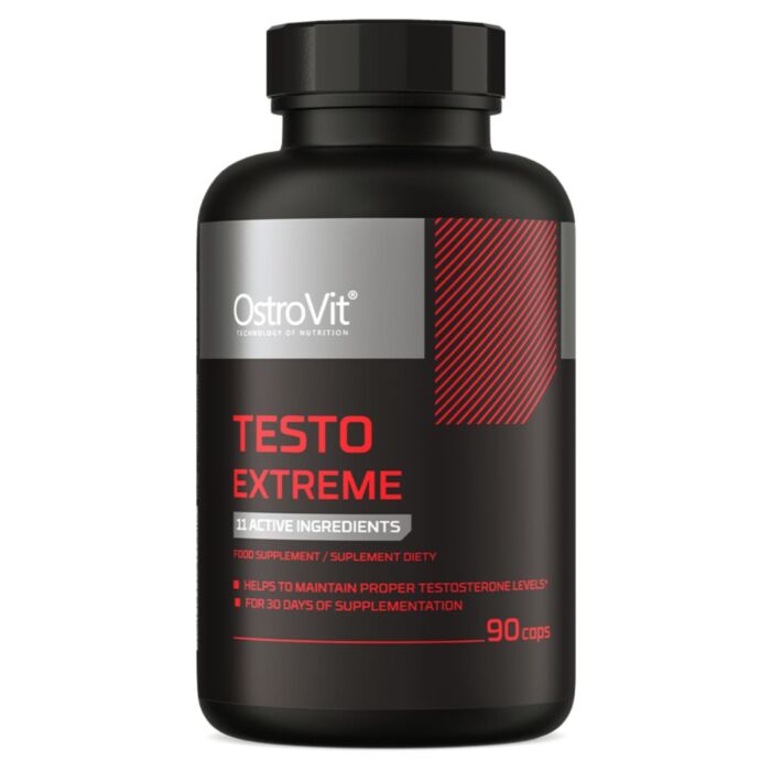 Комплексний засіб для підвищення тестостерону OstroVit Testo Booster 90 Capsules