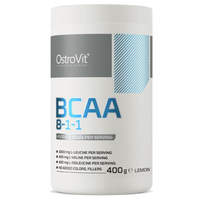 БЦАА OstroVit BCAA 8-1-1 400 грамм со вкусом