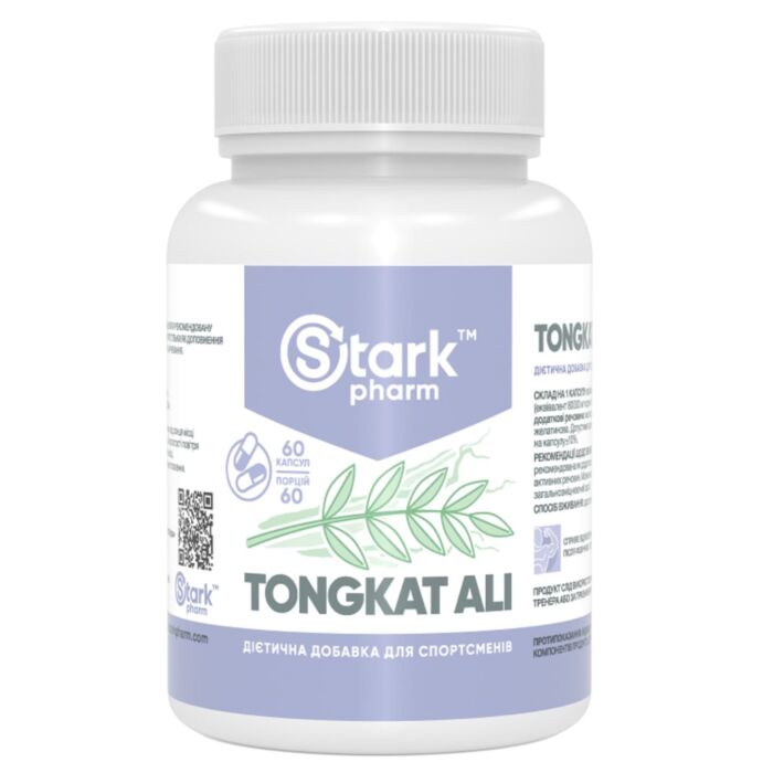 Комплексний засіб для підвищення тестостерону Stark Pharm Tongkat Ali 400 мг, 60 капсул
