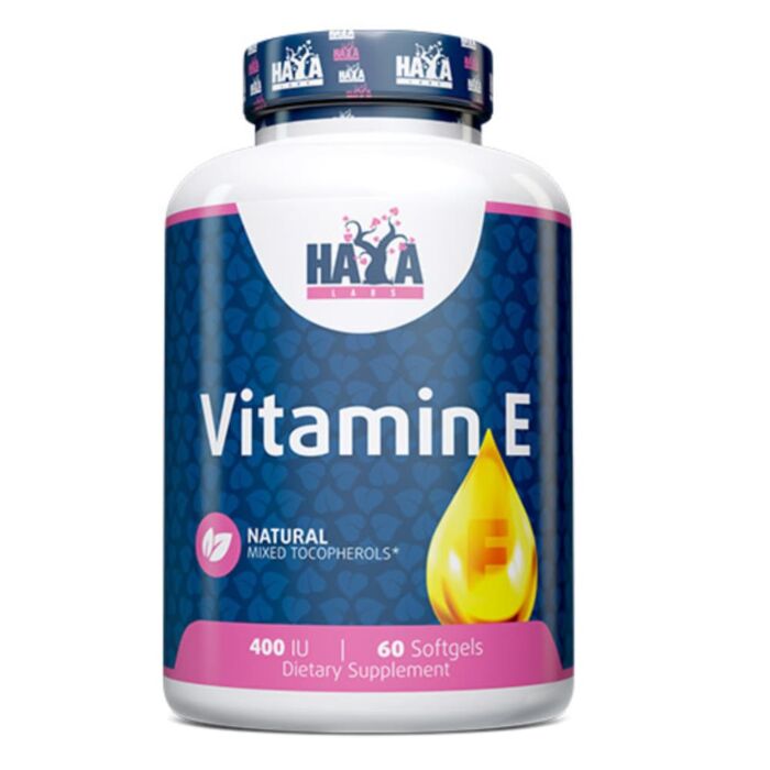 Витамин E Haya Labs Vitamine E Mixed Tocopherols 400 IU - 60 softgels