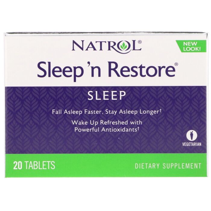 Для здорового сну Natrol Sleep 'n Restore Blist - 20 таб