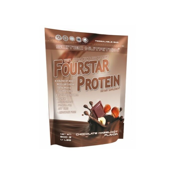 Комплексный протеин Scitec Nutrition Fourstar Protein 500 грамм от Scitec Nutrition