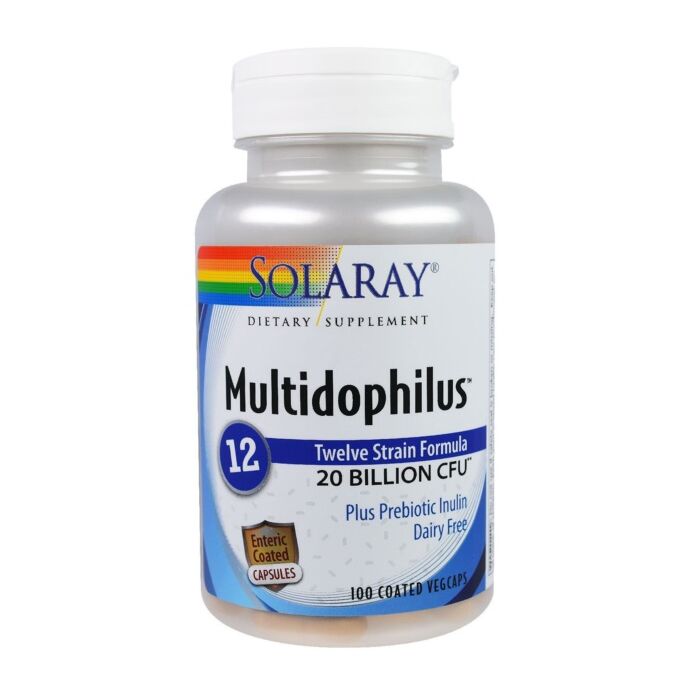 Добавка для здоровья желудка Solaray Multidophilus 100 caps