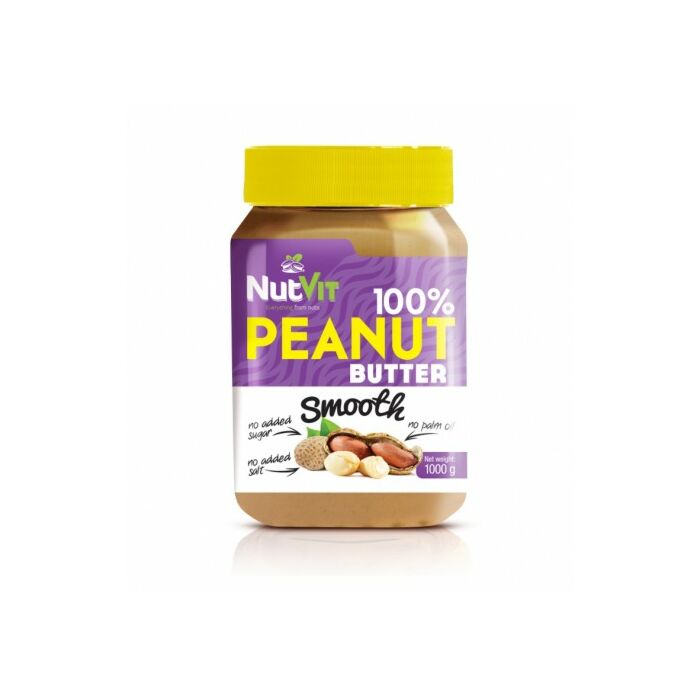 Арахісове масло OstroVit NutVit 100% Peanut Butter 1000 грамм