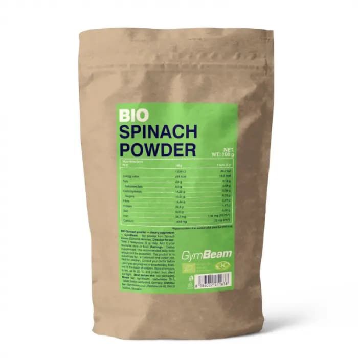 Замінник харчування GymBeam BIO Spinach Powder 100 g