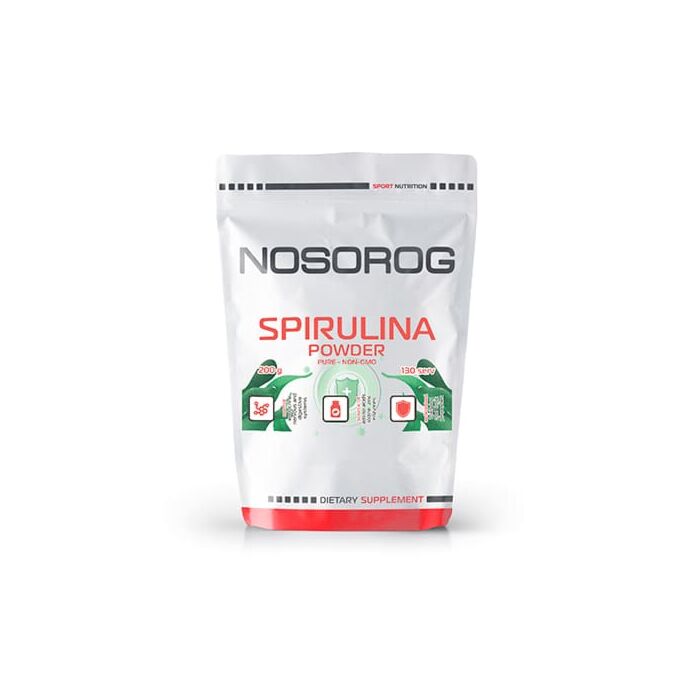 Спеціальна добавка Nosorog Spirulina Powder, 200 гр