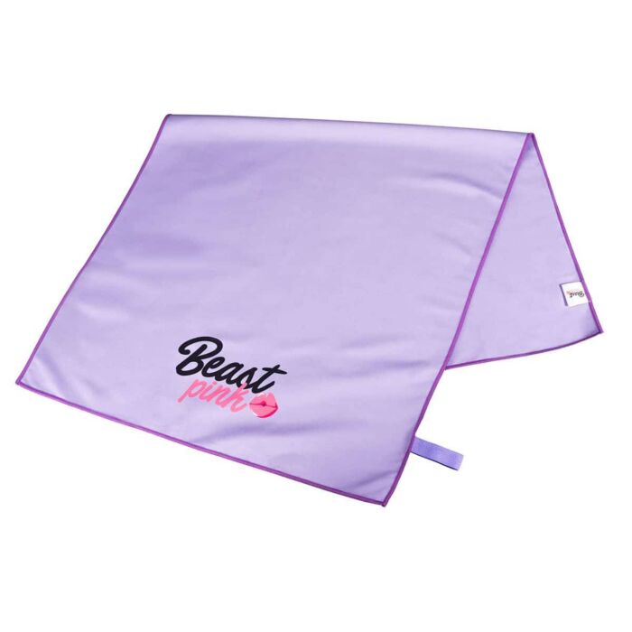Полотенце BeastPink Спортивное полотенце Lila Vibes