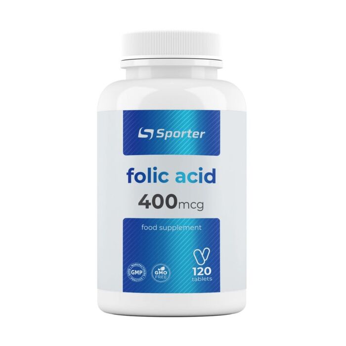 Витамин B Sporter Folic acid - 120 tabl