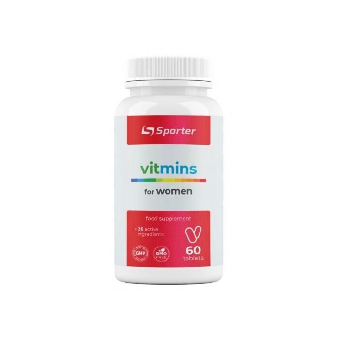 Витамины для женщин Sporter Vitmis for women - 60 таб