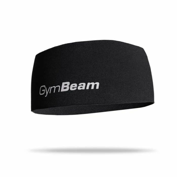 Інші аксесуари GymBeam Спортивна пов'язка на голову Light Black