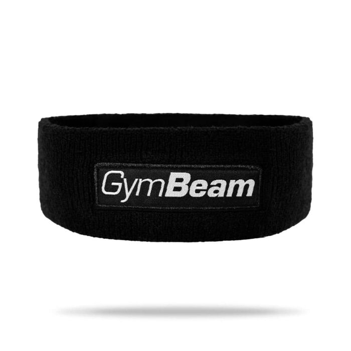 Інші аксесуари GymBeam Пов‘язка на голову Sweat Sports чорна