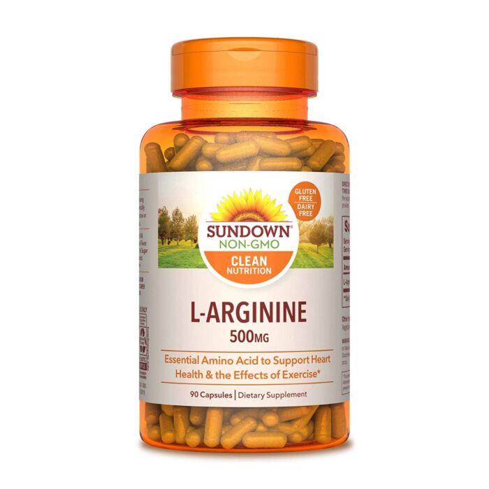 Аргинин Sundown Naturals L-arginine 500 mg 90 капс