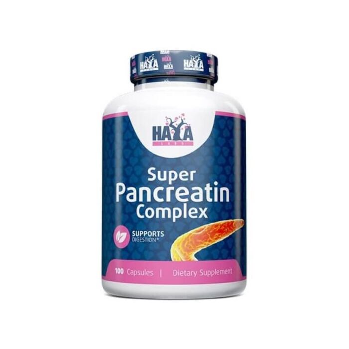 Пробиотик Haya Labs Super Pancreatin Enzymes 100 capsules