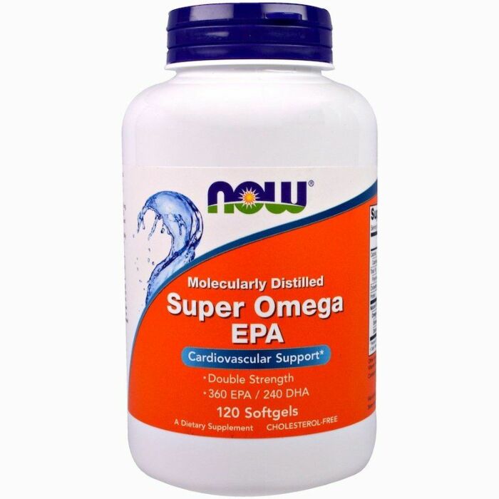 Омега жири NOW Super Omega EPA 120 softgels