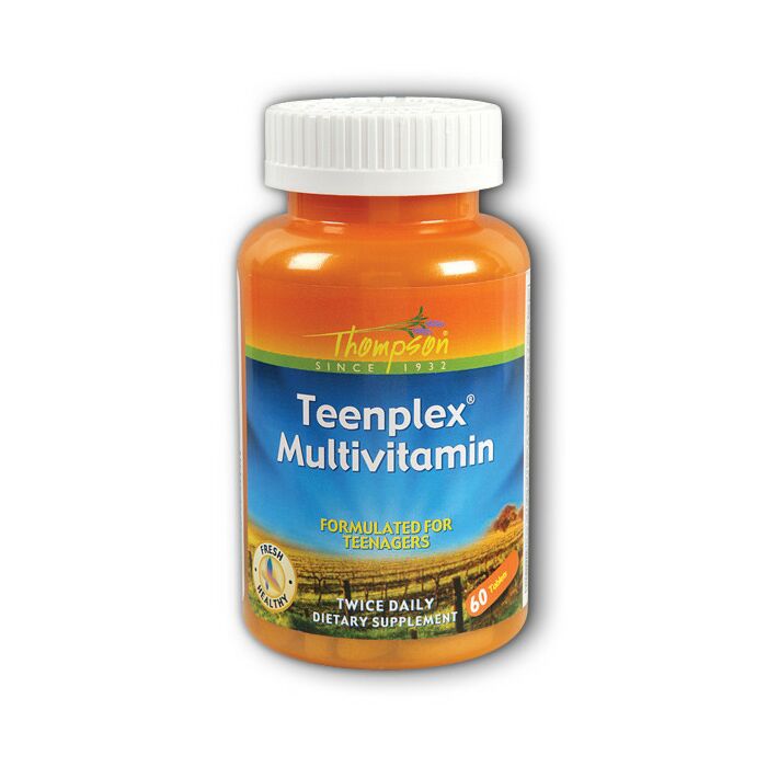 Вітамины для підлітків Thompson Teenplex Multivitamin 60 Tablets