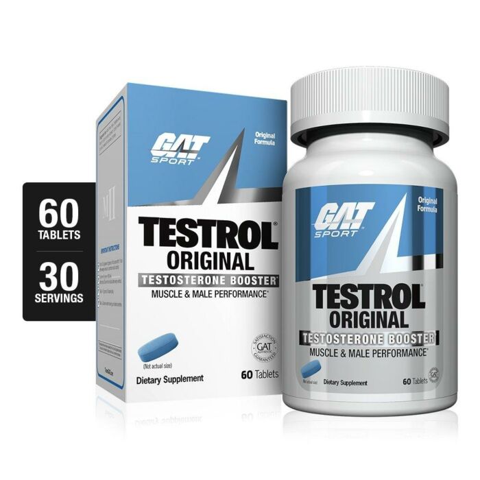 Комплексний засіб для підвищення тестостерону Gat Testrol Original - 60 tabs