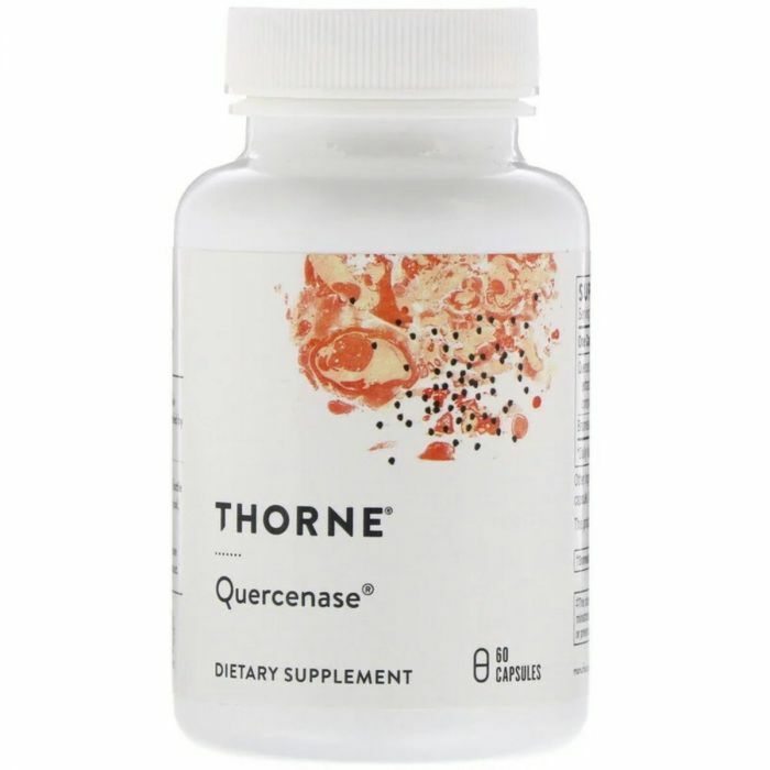 Для здоров'я серця і судин Thorne Research Quercenase, 60 капсул