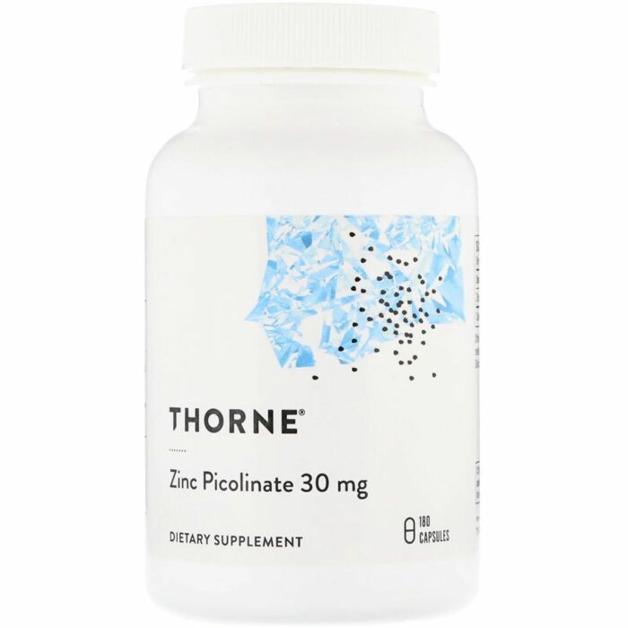Цинк Thorne Research Zinc Picolinate, 30 mg , 180 капсул