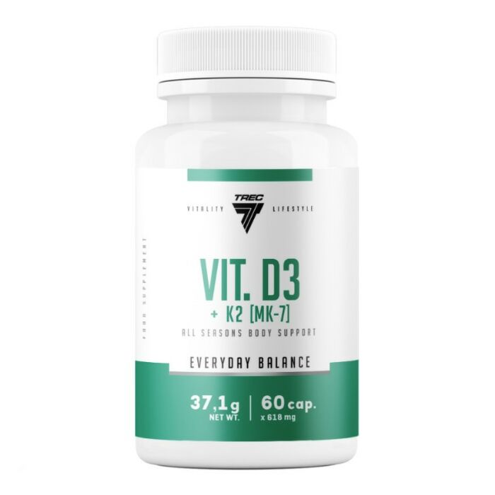 Trec Nutrition Vit. D3+K2 (MK-7) 60 caps