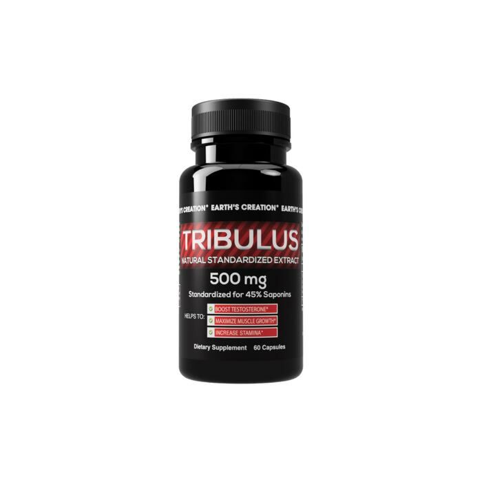 Трібулус Earth's Creation Tribulus 500 mg - 60 капс