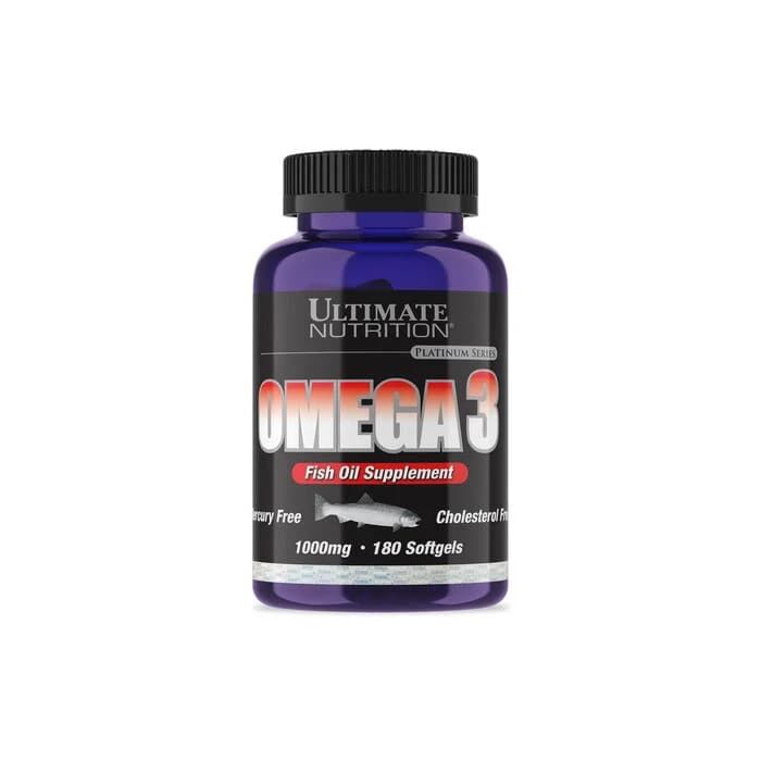 Омега жиры Ultimate Nutrition Omega 3 180 капс