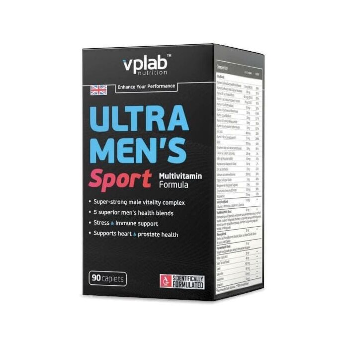 Вітамины для чоловіків VPLab Ultra Mens Sport Multivitamin 180 капс