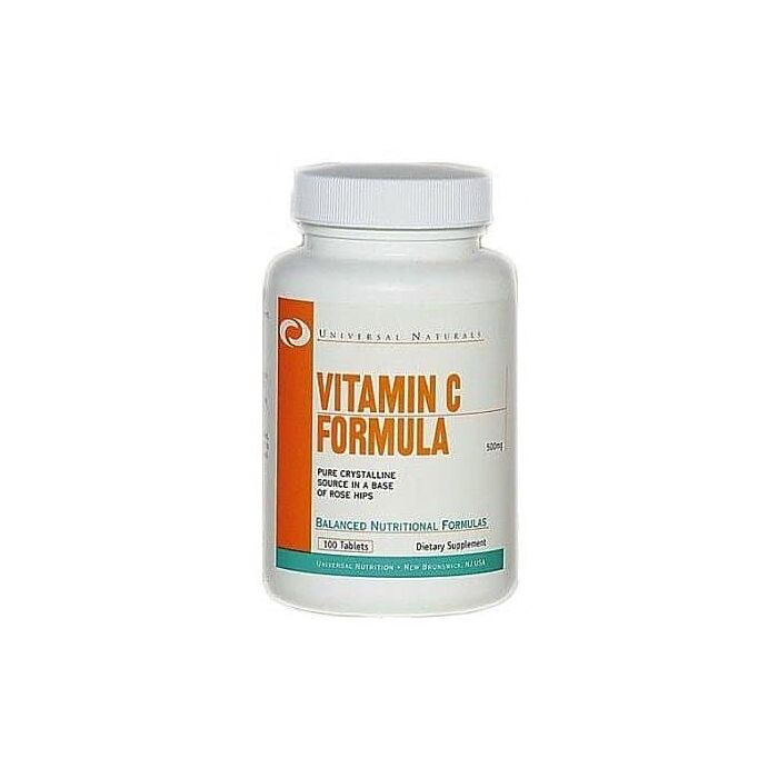 Витамин С Universal Nutrition Vitamin C Formula 500 мг 100 табл
