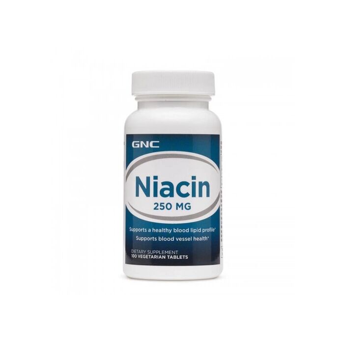 Спеціальна добавка GNC Niacin 250 mg - 100 таблеток