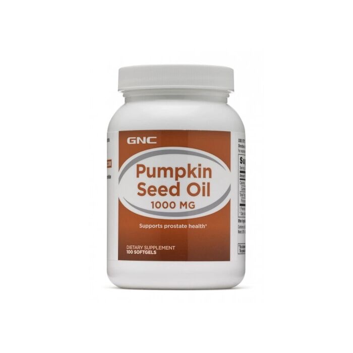 Спеціальна добавка GNC Pumpkin Seed Oil 1000 - 100 caps