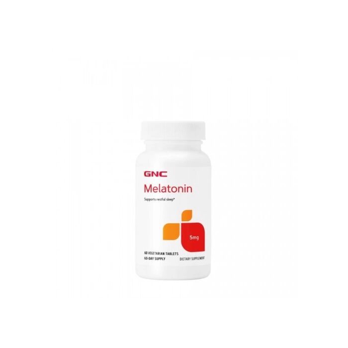 Для здорового сну GNC Melatonin 5 mg - 60 tabl