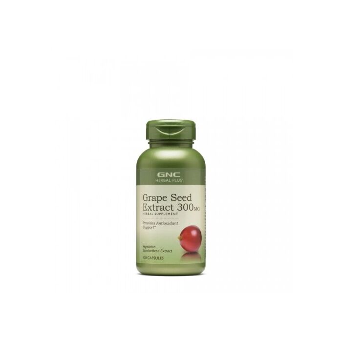 Спеціальна добавка GNC Herbal Plus Grape Seed Extract 300 mg - 100 caps