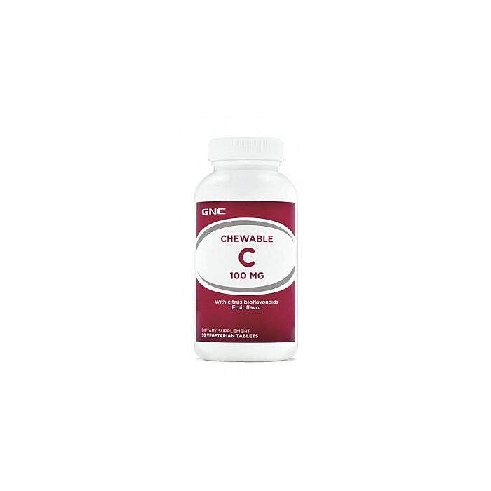 Вітамин С GNC Chewable C 100 mg - 90 tabl