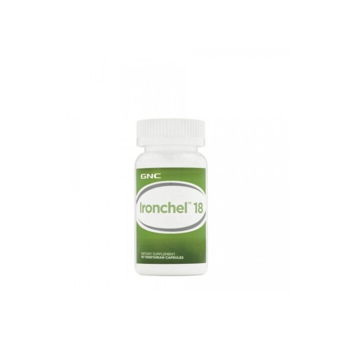 Мінерали GNC Ironchel 18 mg - 90 caps